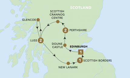 scotland map